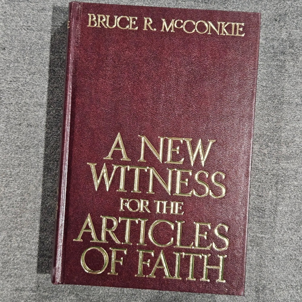 A New Witness for the Articles of Faith Hardcover Bruce R. McConkie's 1985